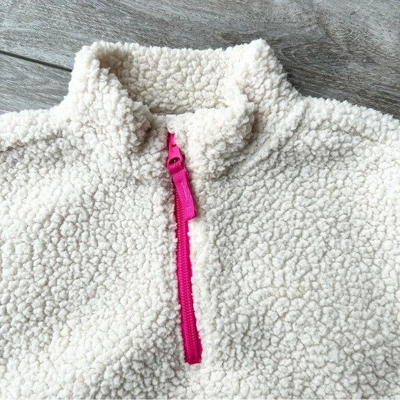Gap Baby Sherpa Quarter-Zip Sweatshirt 18-24 months - Picture 4 of 14